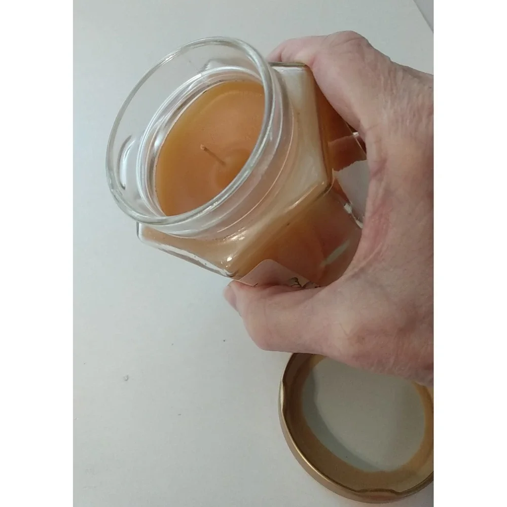 VTG Home Interiors Jar Candle Tropical Blend Scented New Never Burned Gift 4